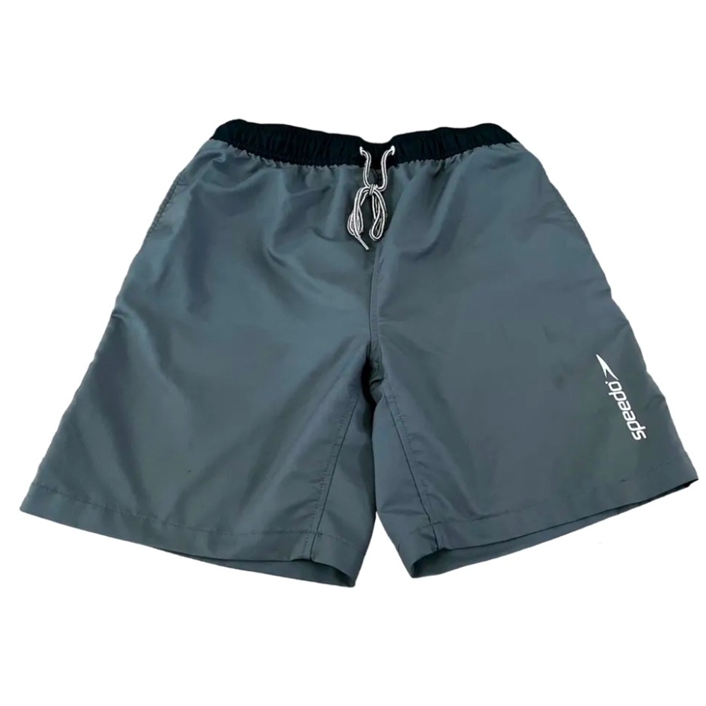 Speedo Mens Gray Swim Trunks Shorts - Size XL